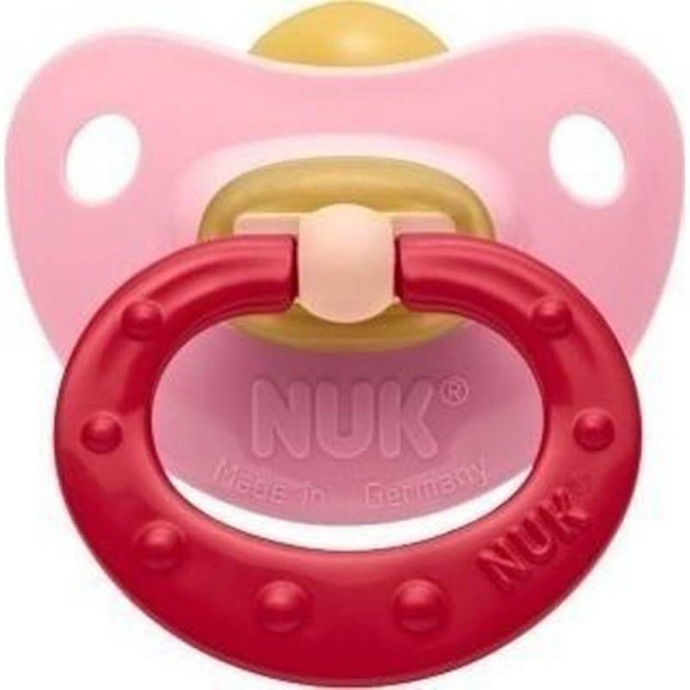Nuk Classic Soft Πιπίλα απο Καουτσούκ με Κρίκο 1τμχ Nuk Classic Soft Πιπίλα απο Καουτσούκ με Κρίκο 1τμχ