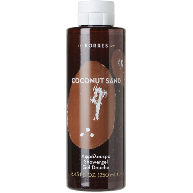 Korres Showergel Coconut Sand 250ml Korres Showergel Coconut Sand 250ml