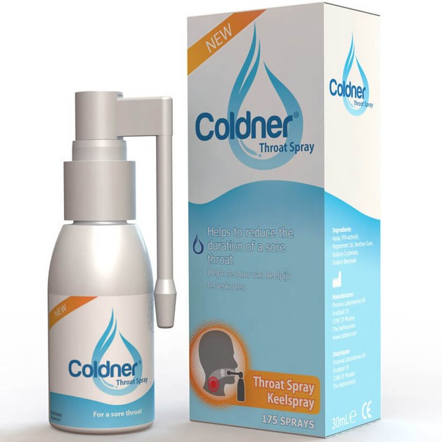 Coldner Throat Spray Σπρέι Κατά των Συμπτωμάτων του Πονόλαιμου 30ml Coldner Throat Spray Σπρέι Κατά των Συμπτωμάτων του Πονόλαιμου 30ml