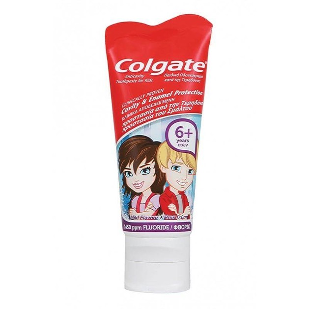 Colgate Kids 6+ ετών Οδοντόκρεμα Για Παιδιά Μεγαλύτερα Των 6 Ετών 50ml Colgate Kids 6+ ετών Οδοντόκρεμα Για Παιδιά Μεγαλύτερα Των 6 Ετών 50ml