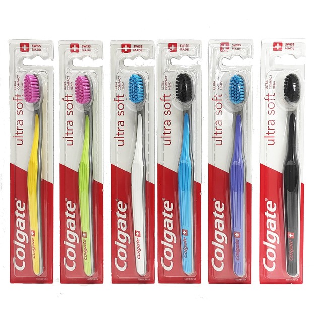 Colgate Ultra Soft Οδοντόβουρτσα με Πολύ Μαλακές Ίνες Κατά της Τερηδόνας & των Επιφανειακών Χρωματικών Λεκέδων 1 Τεμάχιο Colgate Ultra Soft Οδοντόβουρτσα με Πολύ Μαλακές Ίνες Κατά της Τερηδόνας & των Επιφανειακών Χρωματικών Λεκέδων 1 Τεμάχιο