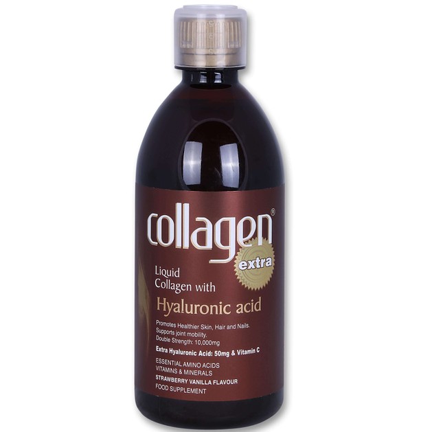 Collagen Extra With Hyaluronic Acid Συμβάλλει στην Καλή Υγεία του Δέρματος, των Μαλλιών & των Νυχιών 500ml Collagen Extra With Hyaluronic Acid Συμβάλλει στην Καλή Υγεία του Δέρματος, των Μαλλιών & των Νυχιών 500ml