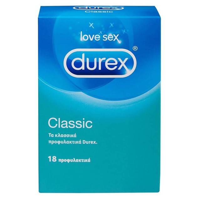 Durex Classic 18 Τεμάχια Durex Classic 18 Τεμάχια