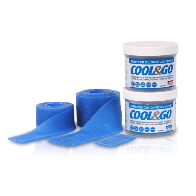 Sportique Cool & Go Bandage Επαναχρησιμοποιήσιμος Επαγγελματικός Κρύος Επίδεσμος Πίεσης Sportique Cool & Go Bandage Επαναχρησιμοποιήσιμος Επαγγελματικός Κρύος Επίδεσμος Πίεσης