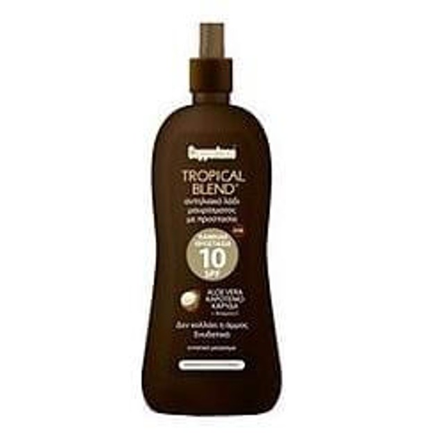 Coppertone Tanning, Λάδι Ξηρό Spf10 Καρύδα 200 ml Coppertone Tanning, Λάδι Ξηρό Spf10 Καρύδα 200 ml