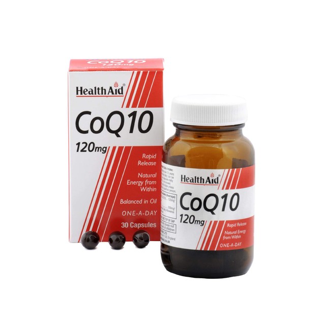 Health Aid Conergy CoQ10 120mg 30caps Health Aid Conergy CoQ10 120mg 30caps