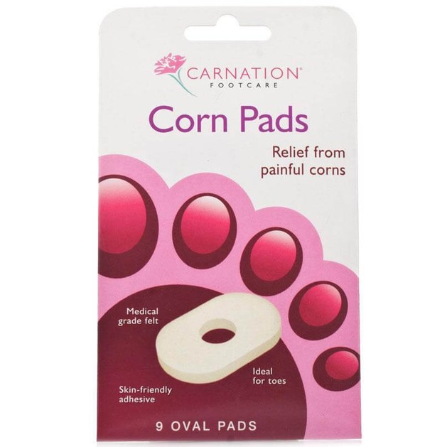 Vican Carnation Oval Corn Pads 9τμχ Vican Carnation Oval Corn Pads 9τμχ