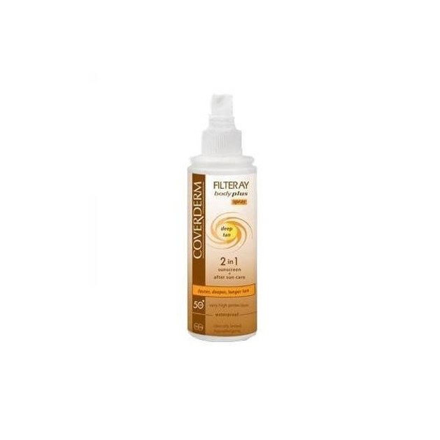 Coverdern Filteray Body Plus Deep Tan Spray Spf30 Επιταχύνει το Μαύρισμα 100ml Coverdern Filteray Body Plus Deep Tan Spray Spf30 Επιταχύνει το Μαύρισμα 100ml