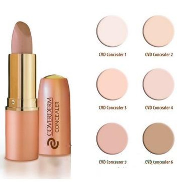 Coverderm Concealer Καλύπτει Τέλεια Μαύρους Κύκλους και Λεπτές Γραμμές 6gr Coverderm Concealer Καλύπτει Τέλεια Μαύρους Κύκλους και Λεπτές Γραμμές 6gr