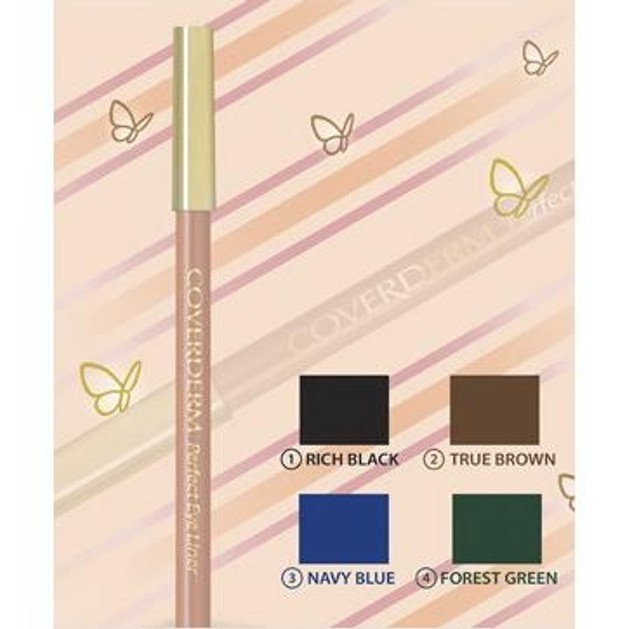 Coverderm Perfect EyeLiner Μαλακό Υψηλής Ακρίβειας & Μακράς Διάρκειας Μολύβι 1,5 gr Coverderm Perfect EyeLiner Μαλακό Υψηλής Ακρίβειας & Μακράς Διάρκειας Μολύβι 1,5 gr