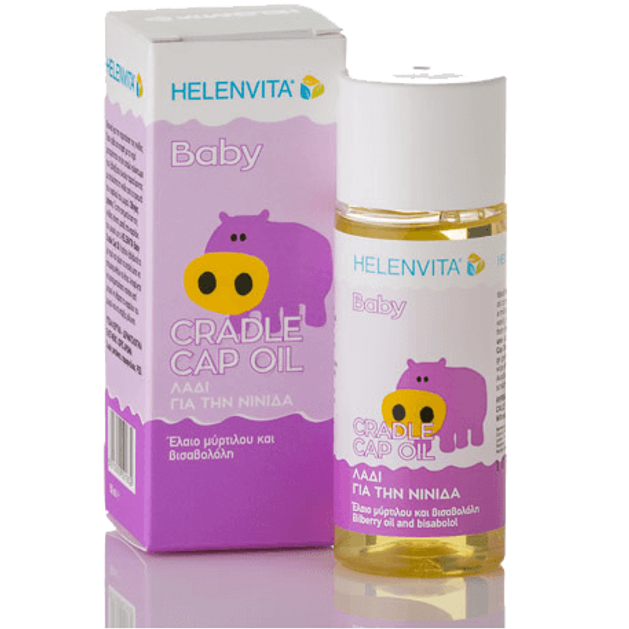 Helenvita Baby Cradle Cap Oil Λάδι Για Την Νινίδα 50ml Helenvita Baby Cradle Cap Oil Λάδι Για Την Νινίδα 50ml