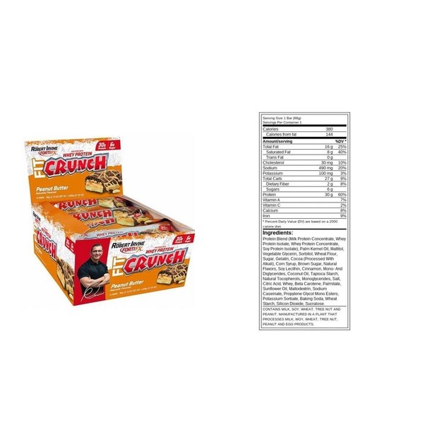 FortiFx Crunch Bar Μπάρες Πρωτείνης 88g FortiFx Crunch Bar Μπάρες Πρωτείνης 88g