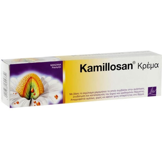 Mylan Kamillosan Cream Κρέμα με Βάση το Εκχύλισμα Χαμομηλιού για την Ανάπλαση Ενυδάτωση Καταπράυνση του Ξηρού Δέρματος 40gr Mylan Kamillosan Cream Κρέμα με Βάση το Εκχύλισμα Χαμομηλιού για την Ανάπλαση Ενυδάτωση Καταπράυνση του Ξηρού Δέρματος 40gr
