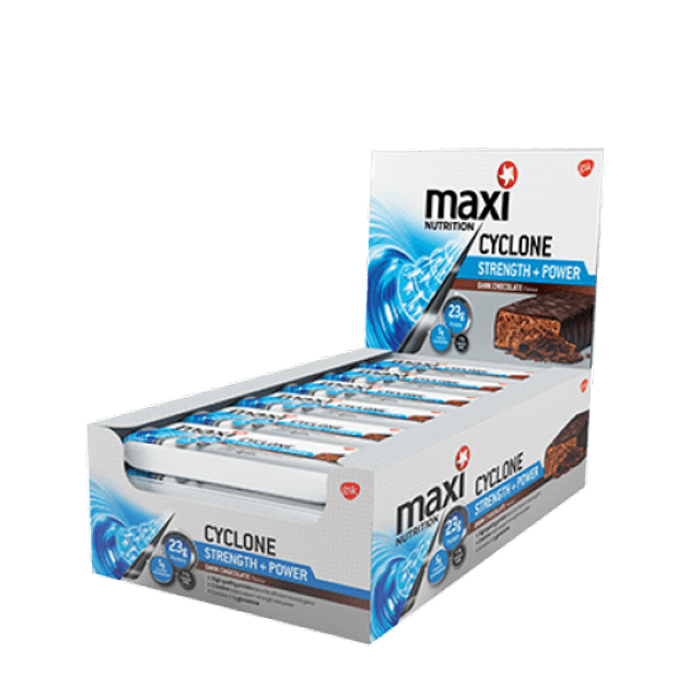 Maximuscle Cyclone Strength Power Bars Μπάρες Πρωτείνης Και Κρεατίνης 12x60 Maximuscle Cyclone Strength Power Bars Μπάρες Πρωτείνης Και Κρεατίνης 12x60