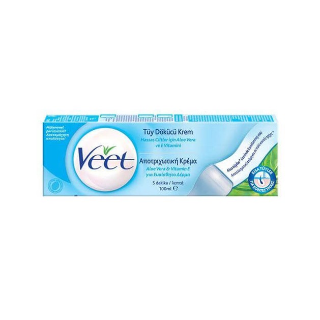 Veet Αποτριχωτική Κρέμα Ευαίσθητο Δέρμα 100ml Veet Αποτριχωτική Κρέμα Ευαίσθητο Δέρμα 100ml