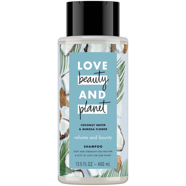 Love Beauty & Planet Shampoo Coconut Water & Mimosa Flower 400ml Love Beauty & Planet Shampoo Coconut Water & Mimosa Flower 400ml