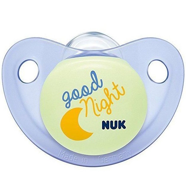 Nuk Trendline Night & Day Πιπίλα Σιλικόνης Χωρίς Κρίκο 1τμχ Nuk Trendline Night & Day Πιπίλα Σιλικόνης Χωρίς Κρίκο 1τμχ