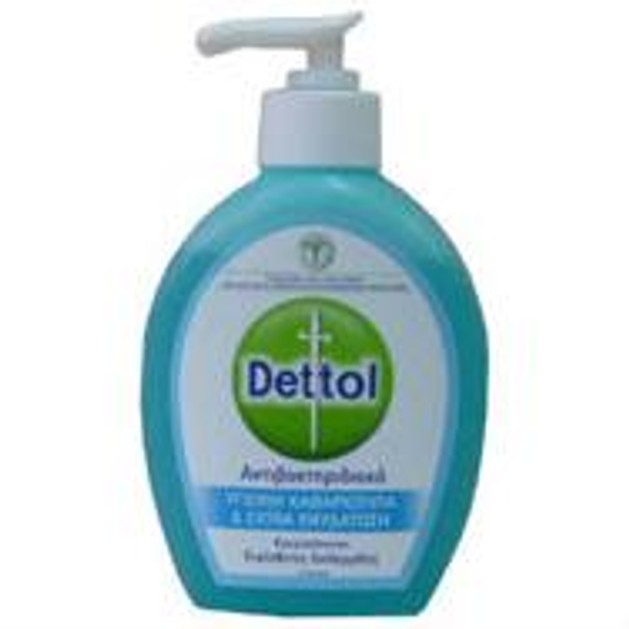Dettol Κρεμοσάπουνο extra ενυδάτωση για ευαίσθητες επιδερμίδες 250ml Dettol Κρεμοσάπουνο extra ενυδάτωση για ευαίσθητες επιδερμίδες 250ml