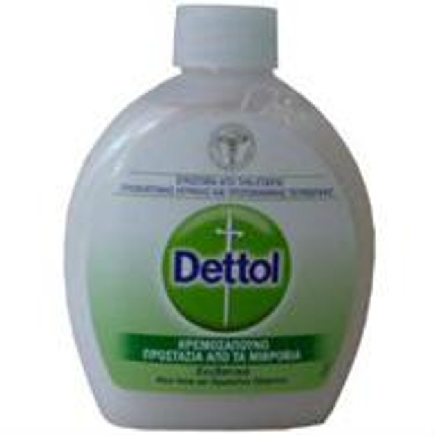 Dettol ανταλλακτικό Κρεμοσάπουνο Ενυδατικό Aloe Vera και Πρωτεΐνες Γάλακτος 250m Dettol ανταλλακτικό Κρεμοσάπουνο Ενυδατικό Aloe Vera και Πρωτεΐνες Γάλακτος 250m