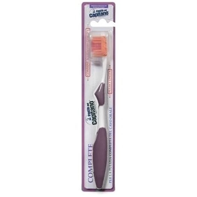 Pasta del Capitano Complete Toothbrush Medium 1 Τεμάχιο - Μωβ Pasta del Capitano Complete Toothbrush Medium 1 Τεμάχιο - Μωβ