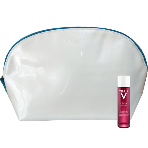 Δώρο Vichy Idealia Peeling Απολέπιση Νυχτός για Λάμψη, Πρώτες Ρυτίδες & Λεπτές Γραμμές 3ml & Vichy Πρακτικό Νεσεσέρ Δώρο Vichy Idealia Peeling Απολέπιση Νυχτός για Λάμψη, Πρώτες Ρυτίδες & Λεπτές Γραμμές 3ml & Vichy Πρακτικό Νεσεσέρ