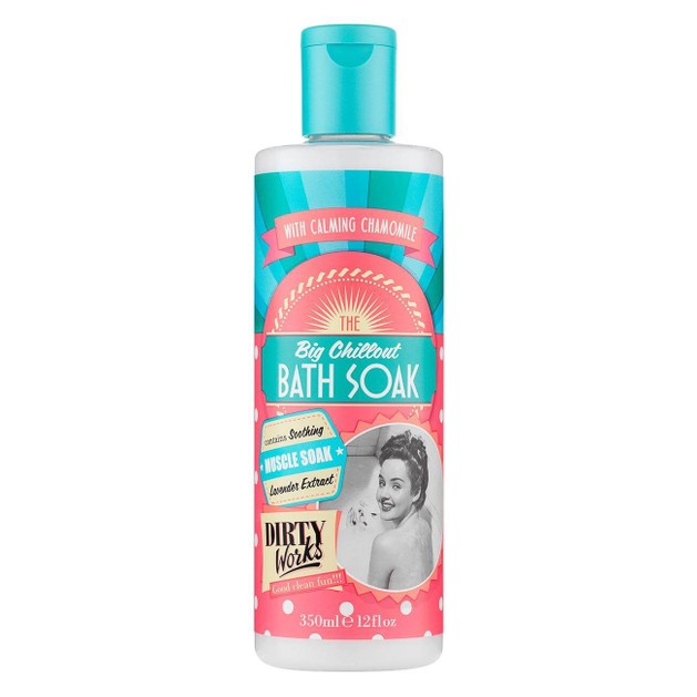 Dirty Works The Big Chillout Bath Soak Αφρόλουτρο για την Χαλάρωση & την Ξεκούραση των Κουρασμένων Μυών 350ml Dirty Works The Big Chillout Bath Soak Αφρόλουτρο για την Χαλάρωση & την Ξεκούραση των Κουρασμένων Μυών 350ml