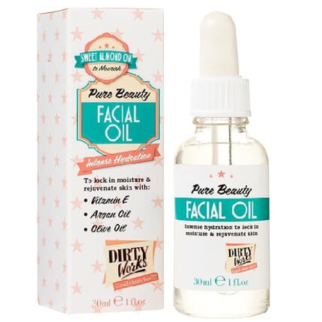 Dirty Works Pure Beauty Facial Oil 30ml Dirty Works Pure Beauty Facial Oil 30ml