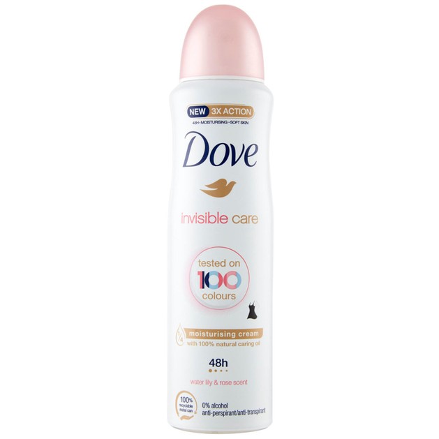 Dove Deo Spray Invisible Care 48h Floral Touch Αποσμητικό 48ωρης Αντιιδρωτικής Προστασίας Χωρίς Λευκά Σημάδια στα Ρούχα 150ml Dove Deo Spray Invisible Care 48h Floral Touch Αποσμητικό 48ωρης Αντιιδρωτικής Προστασίας Χωρίς Λευκά Σημάδια στα Ρούχα 150ml