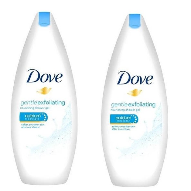 Dove Αφρόλουτρο Gentle Exfoliating 500ml 1+1 Δώρο Dove Αφρόλουτρο Gentle Exfoliating 500ml 1+1 Δώρο