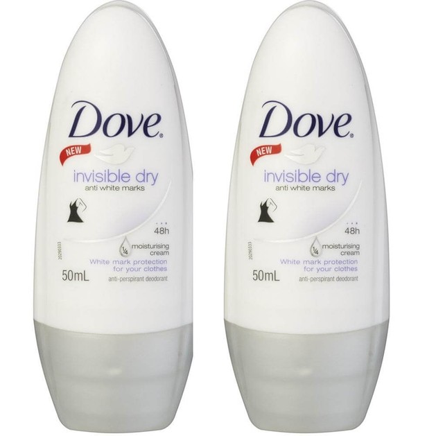 Dove Αποσμητικό Roll on Invisible 2 x 50ml Πακέτο 1+1 Dove Αποσμητικό Roll on Invisible 2 x 50ml Πακέτο 1+1