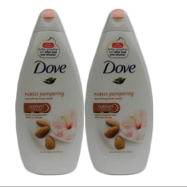 Dove Αφρόλουτρο Purely Pampering Almond Κρέμα Αμυγδάλου 2x500ml Πακέτο 1+1 Dove Αφρόλουτρο Purely Pampering Almond Κρέμα Αμυγδάλου 2x500ml Πακέτο 1+1