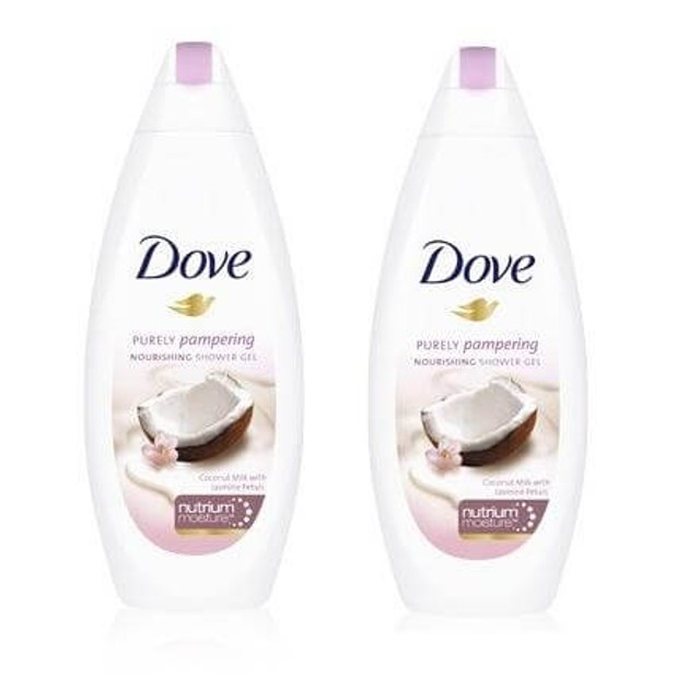 Dove Αφρόλουτρο Coconut Με Γάλα Καρύδας Και Πέταλα Γιασεμιού 2x500ml Πακέτο 1+1 Dove Αφρόλουτρο Coconut Με Γάλα Καρύδας Και Πέταλα Γιασεμιού 2x500ml Πακέτο 1+1