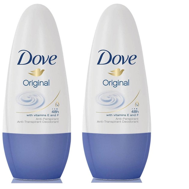 Dove Αποσμητικό Original 2 x 50ml Πακέτο 1+1 Dove Αποσμητικό Original 2 x 50ml Πακέτο 1+1