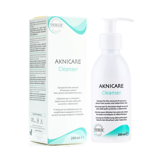 Synchroline Aknicare Cleanser Υγρό Καθαριστικό Προσώπου για Καθημερινή Χρήση 200ml Synchroline Aknicare Cleanser Υγρό Καθαριστικό Προσώπου για Καθημερινή Χρήση 200ml