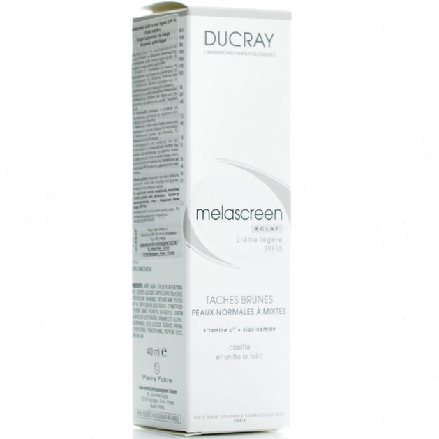 Ducray Melascreen Eclat Creme Legere Spf15, 40ml Ducray Melascreen Eclat Creme Legere Spf15, 40ml