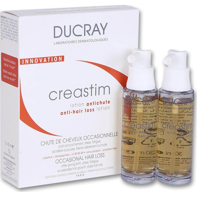 Ducray Hair Creastim Lotion για Τριχόπτωση 2x30ml Promo -20% Ducray Hair Creastim Lotion για Τριχόπτωση 2x30ml Promo -20%
