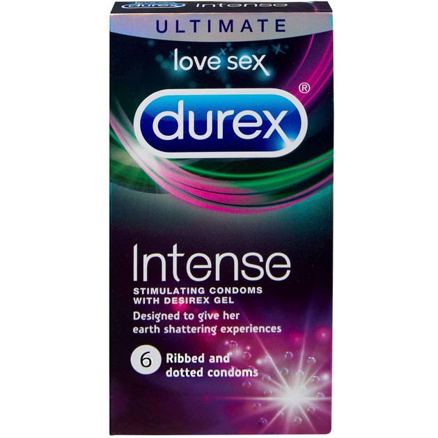 Durex Intense Stimulating 6 Τεμάχια Durex Intense Stimulating 6 Τεμάχια