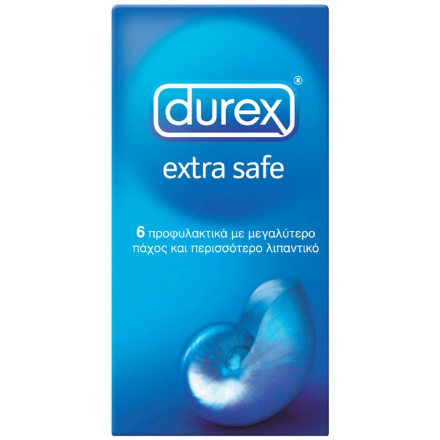 Durex Extra Safe 6 Τεμάχια Durex Extra Safe 6 Τεμάχια