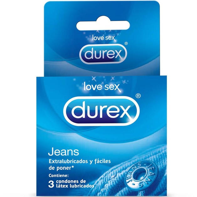 Durex Jeans 3 Τεμάχια Durex Jeans 3 Τεμάχια