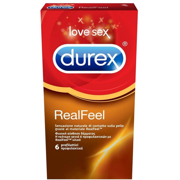 Durex Real Feel 6 Τεμάχια Durex Real Feel 6 Τεμάχια