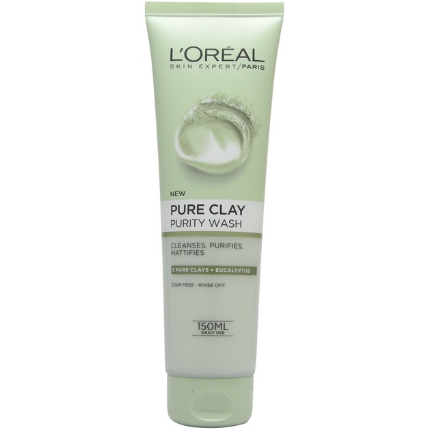 L\'oreal Paris Pure Clay Purity Wash 150ml L\'oreal Paris Pure Clay Purity Wash 150ml