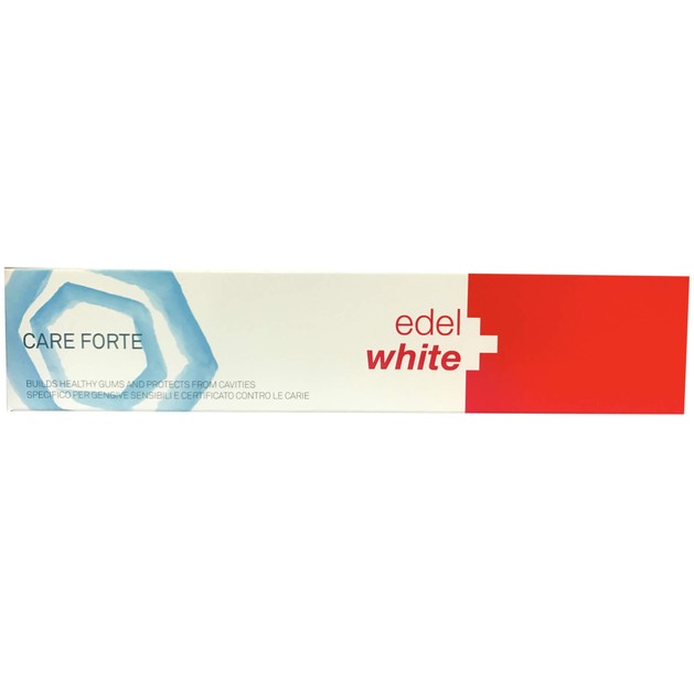 Edel White Care Forte Οδοντόκρεμα που Προστατεύει τα Ευαίσθητα Δόντια & Φροντίζει τα Ούλα 75ml Edel White Care Forte Οδοντόκρεμα που Προστατεύει τα Ευαίσθητα Δόντια & Φροντίζει τα Ούλα 75ml