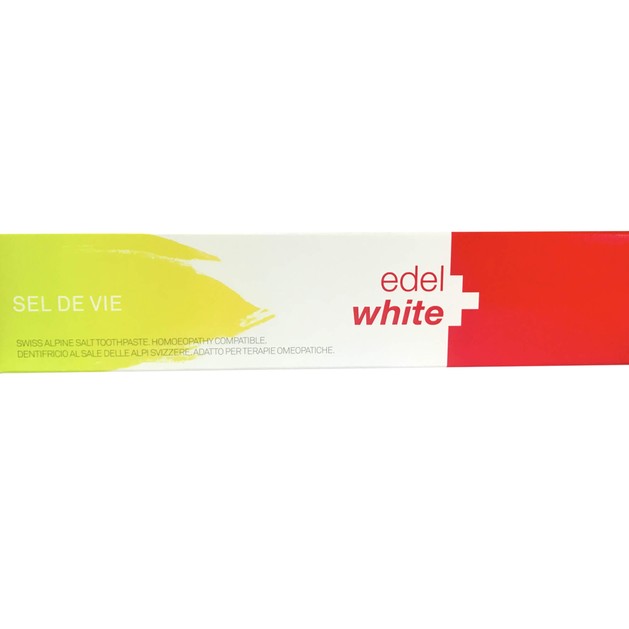 Edel White Sel De Vie Φυσική Οδοντόκρεμα για Ενδυνάμωση των Ούλων & Καταπολέμηση της Πλάκας 75ml Edel White Sel De Vie Φυσική Οδοντόκρεμα για Ενδυνάμωση των Ούλων & Καταπολέμηση της Πλάκας 75ml