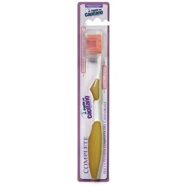 Pasta del Capitano Complete Toothbrush Medium 1 Τεμάχιο - Κίτρινο Pasta del Capitano Complete Toothbrush Medium 1 Τεμάχιο - Κίτρινο