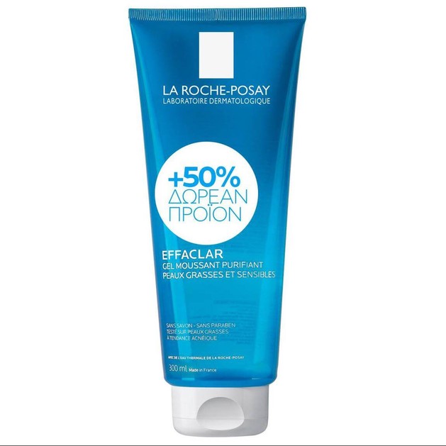 La Roche-Posay Effaclar Gel 300ml Promo +50% Δωρεάν Προϊόν La Roche-Posay Effaclar Gel 300ml Promo +50% Δωρεάν Προϊόν