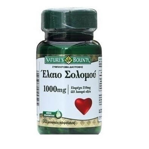 Nature\'s Bounty Salmon Oil 1000mg Έλαιο Σολωμού 30 softgels Nature\'s Bounty Salmon Oil 1000mg Έλαιο Σολωμού 30 softgels