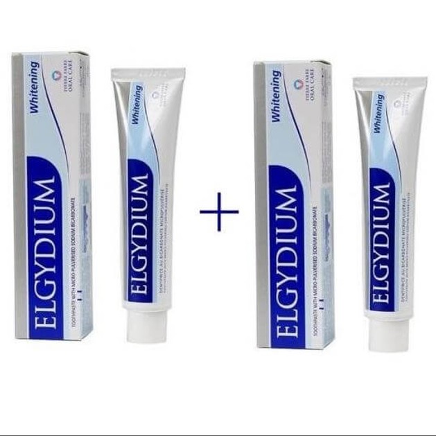 Elgydium Whitening Οδοντόκρεμα Λευκαντική Jumbo 2 x 100ml Elgydium Whitening Οδοντόκρεμα Λευκαντική Jumbo 2 x 100ml