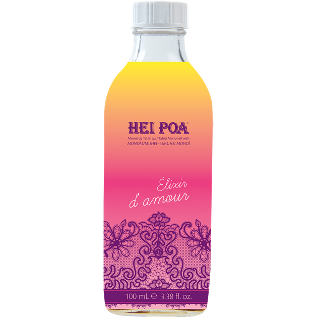Hei Poa Monoi Oil Umhei - Elixir D’amour 100ml Hei Poa Monoi Oil Umhei - Elixir D’amour 100ml