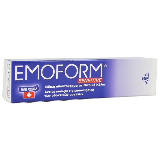 Emoform Sensitive Swiss Ειδική Οδοντόκρεμα με Νιτρικό Κάλιο 50ml Emoform Sensitive Swiss Ειδική Οδοντόκρεμα με Νιτρικό Κάλιο 50ml