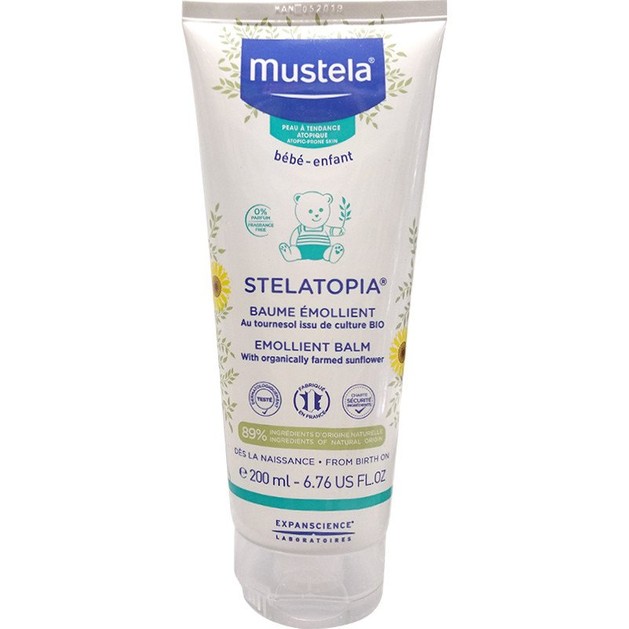 Mustela Stelatopia Emollient Balm Λεπτόρευστη Κρέμα Κατά του Κνησμού 200ml Mustela Stelatopia Emollient Balm Λεπτόρευστη Κρέμα Κατά του Κνησμού 200ml